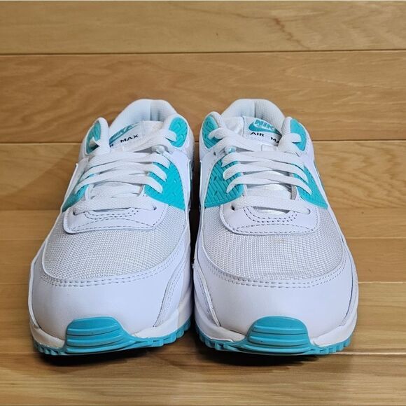 Nike Air Max 90 White Hyper Jade Black Size 8.5 Mens Shoe CT1028-102 main image 10